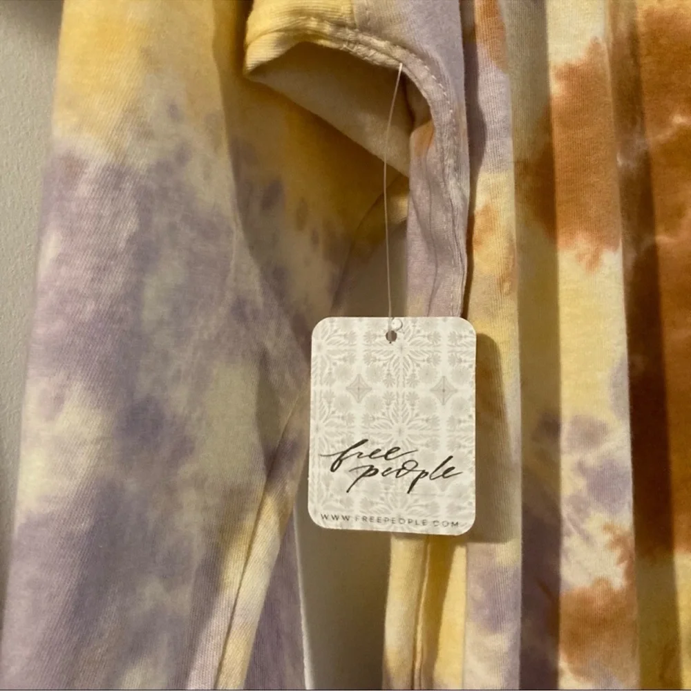 NWT FREE PEOPLE Be Free Tie-Dye Tee Size S
